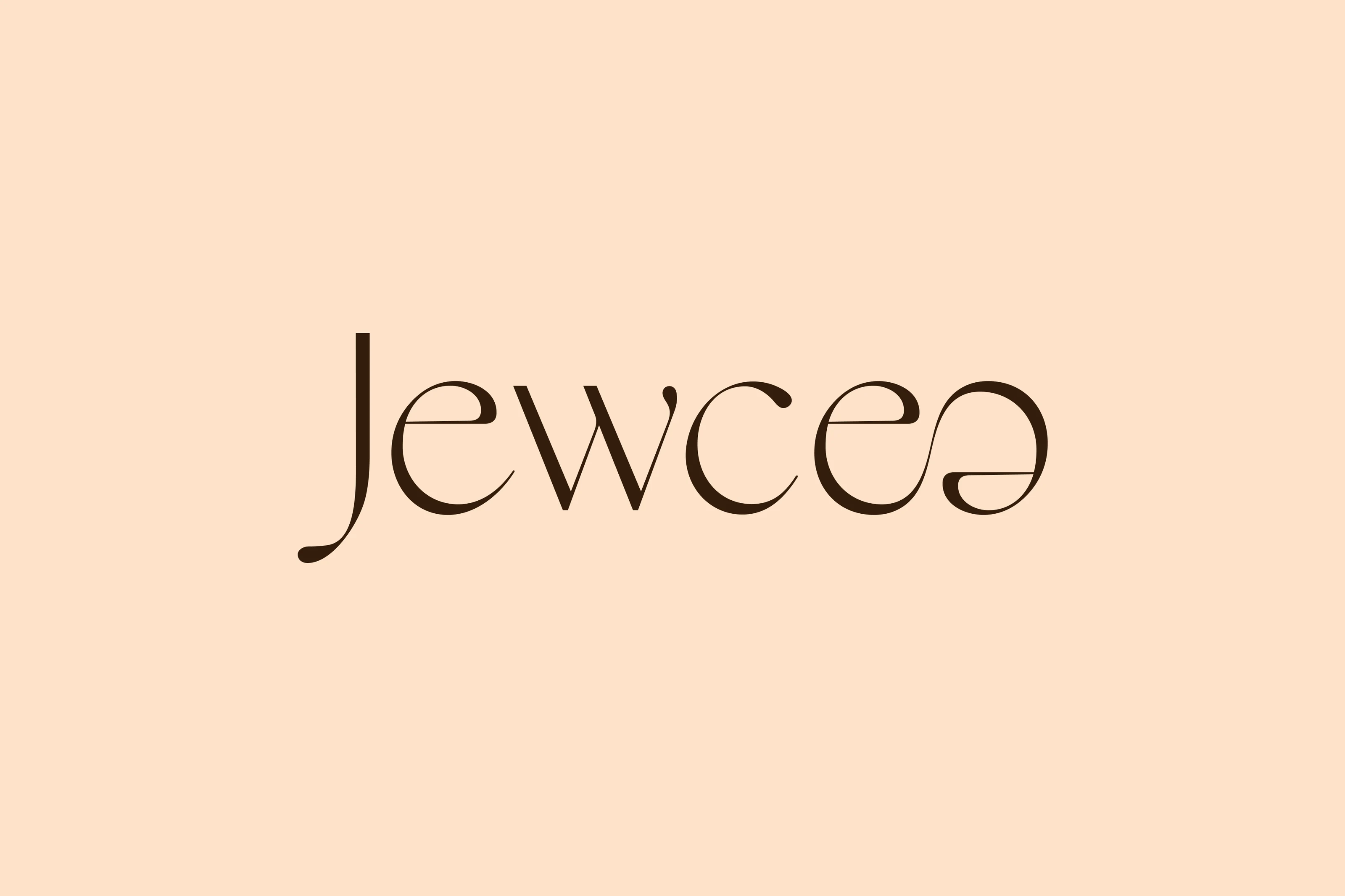 Jewcee logo.