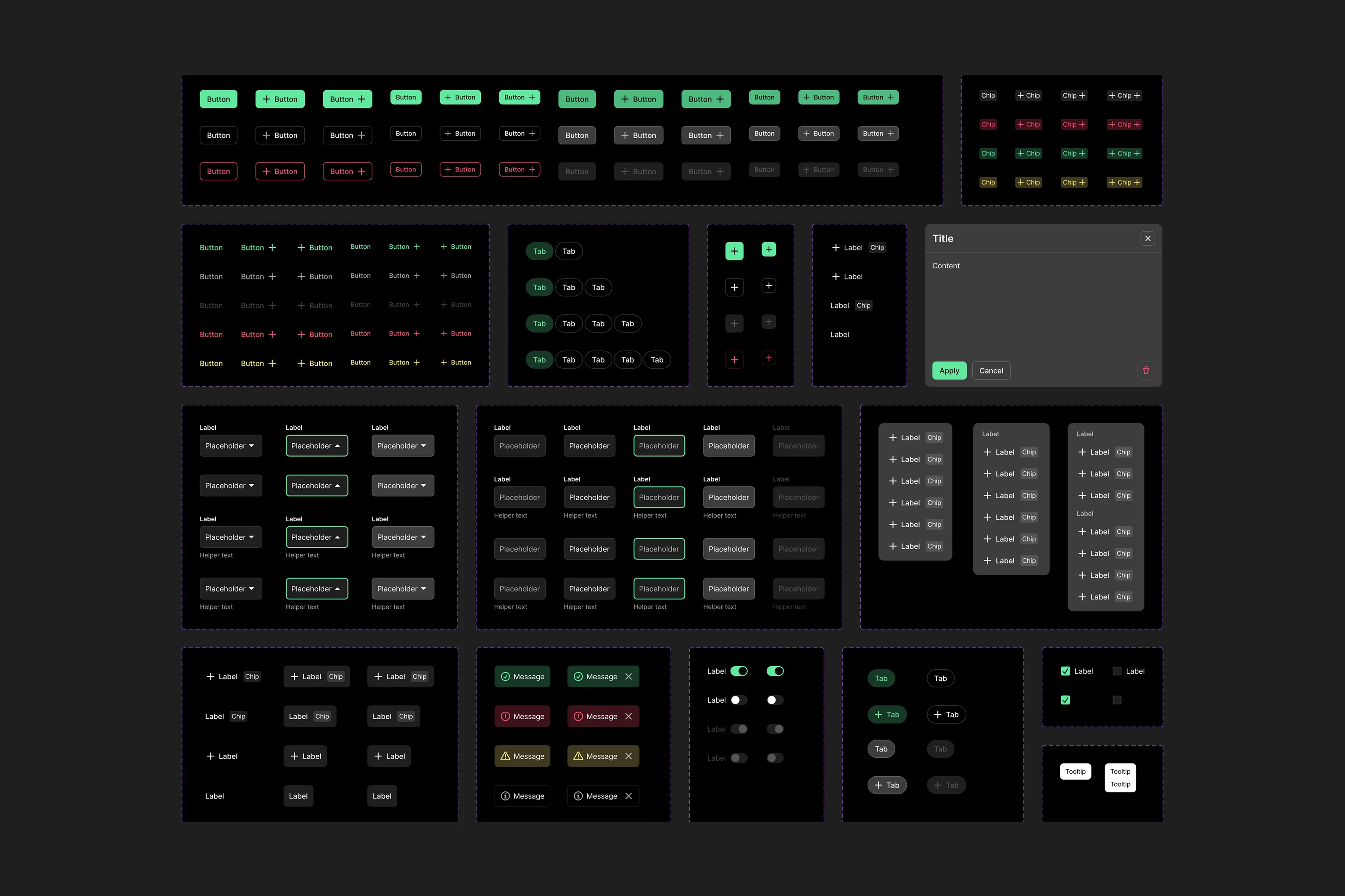 Mempools component library.